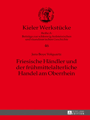 cover image of Friesische Haendler und der fruehmittelalterliche Handel am Oberrhein